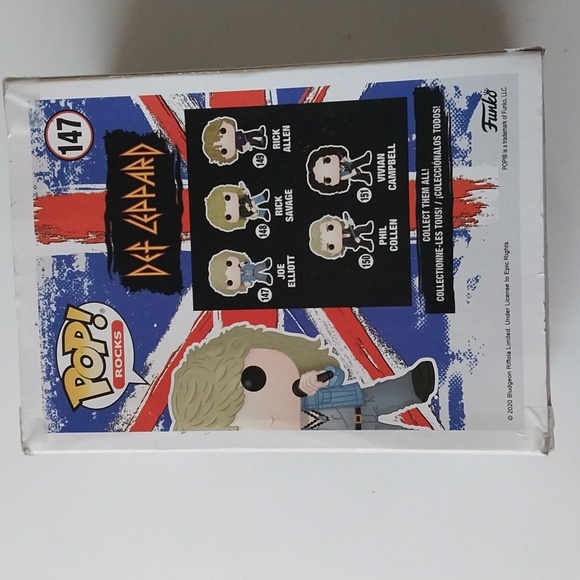 DEF LEPPARD JOE ELLIOTT Number 147 Vinyl Figurine  Collectible New - Picture 5 of 15